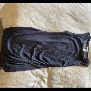 Popular dress from Nordstrom. Leith ruched side dress in navy.